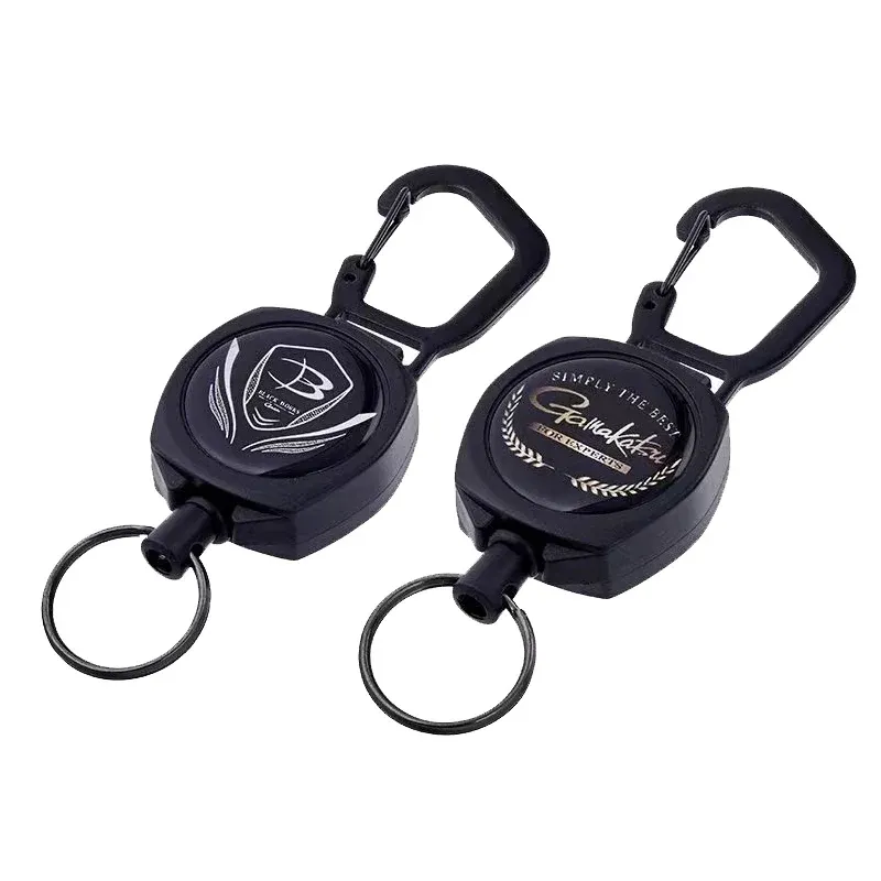 Gamakpetrol-Porte-badge rétractable JOReel pour la pêche à la mouche, rétracteur Zinger, clip à ressort à dégagement rapide, accessoires de pêche - Image 1