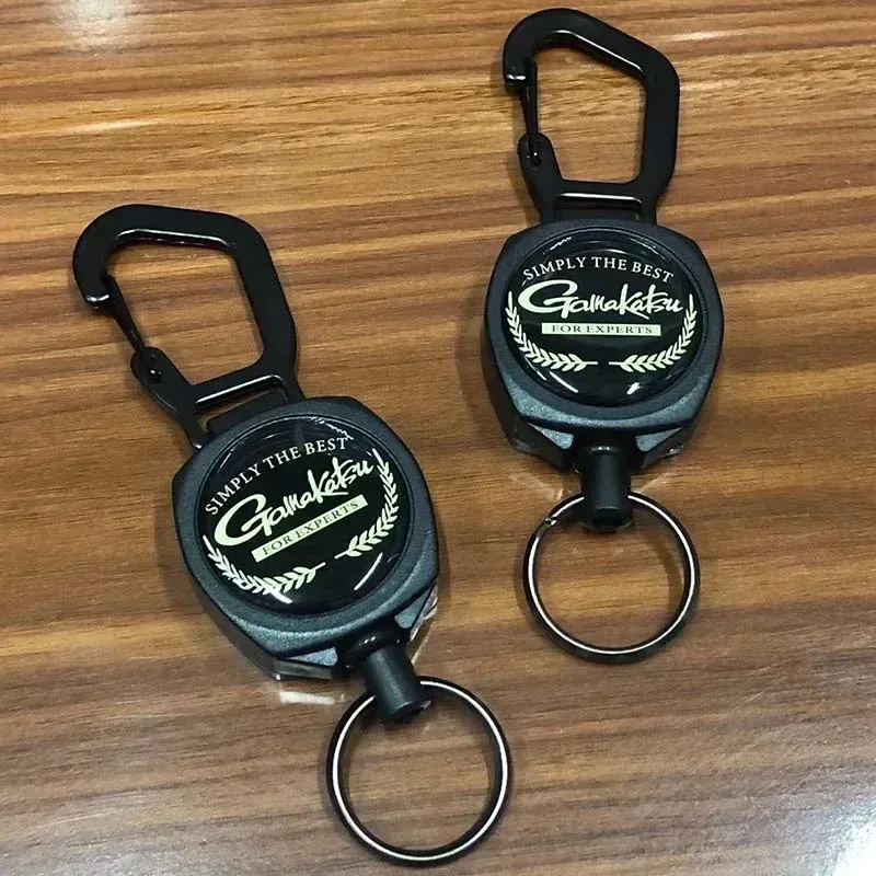 Gamakpetrol-Porte-badge rétractable JOReel pour la pêche à la mouche, rétracteur Zinger, clip à ressort à dégagement rapide, accessoires de pêche 3