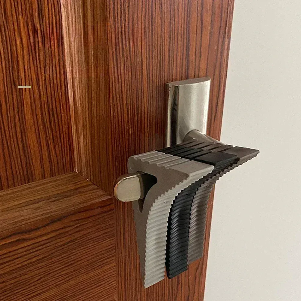 Butoir de porte en caoutchouc réutilisable, anti-collision, à fixer au sol 5