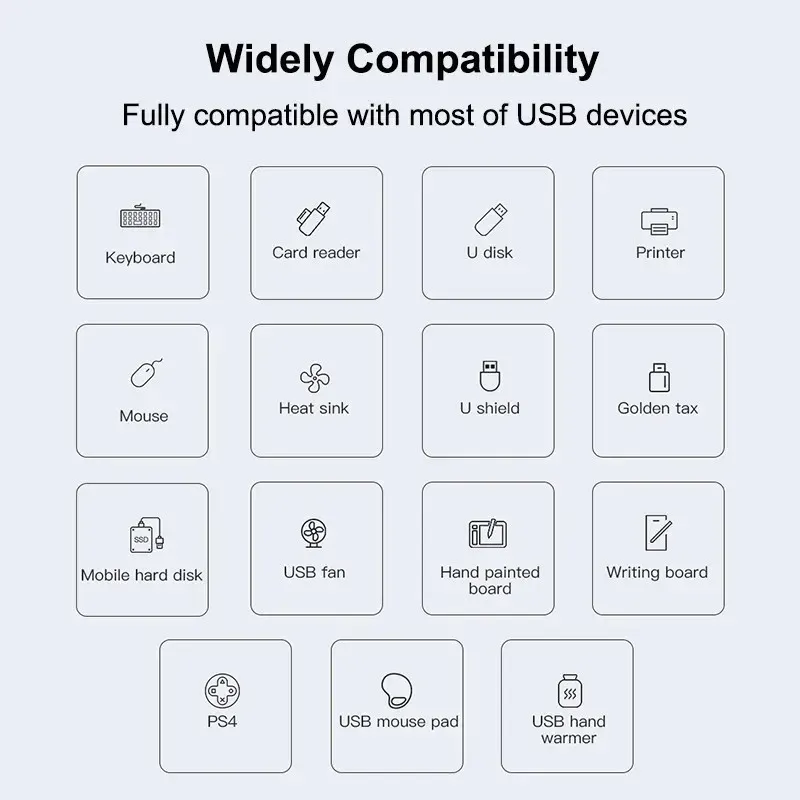 Hub USB 3.0 à 4 ports, station d'accueil USB-C, adaptateur multiport OTG USB-C pour iPhone 15, Xiaomi, Huawei, MacBook Pro, compatible USB 3.0 et 2.0 4