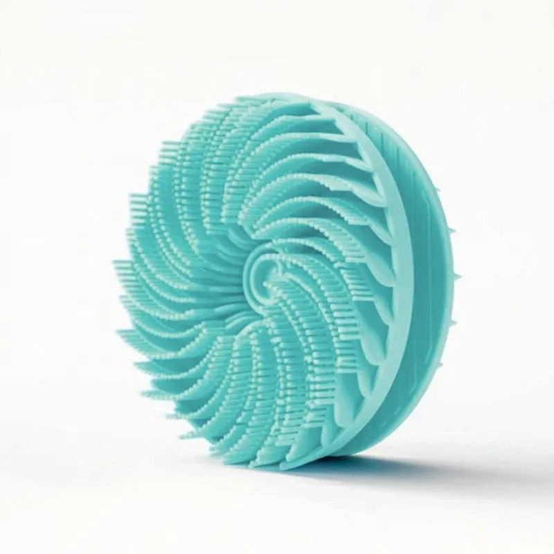 Gommage corporel en silicone souple, exfoliant pour le cuir chevelu, non irritant, masseur de douche, outil de soin de la peau 13