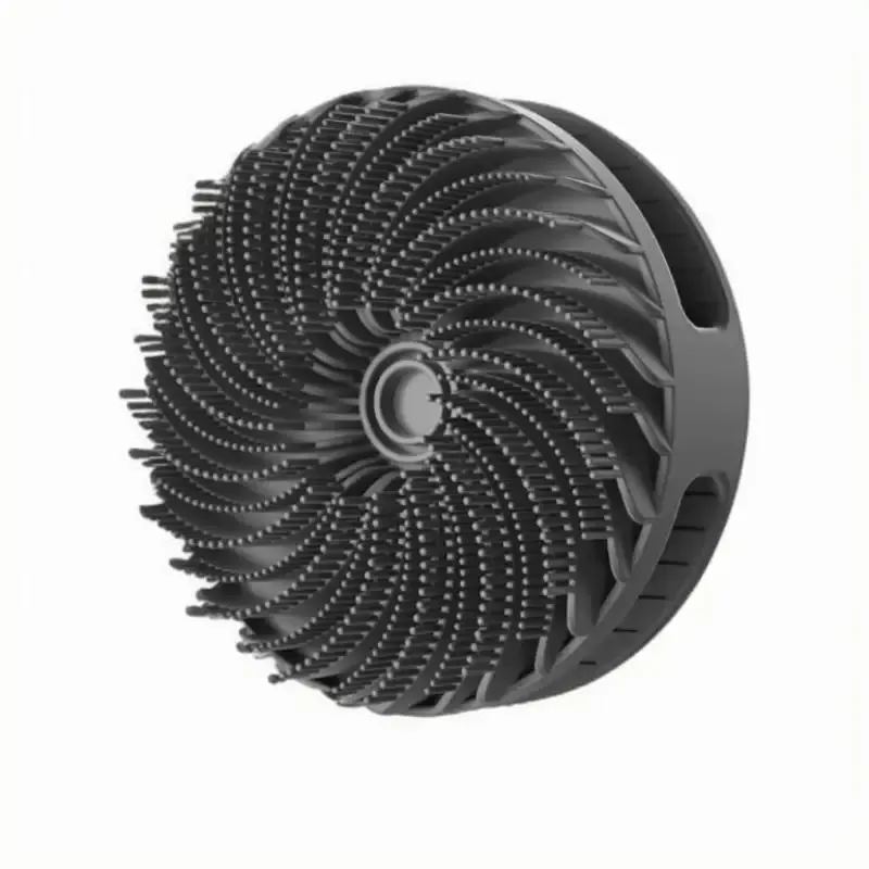 Gommage corporel en silicone souple, exfoliant pour le cuir chevelu, non irritant, masseur de douche, outil de soin de la peau 7