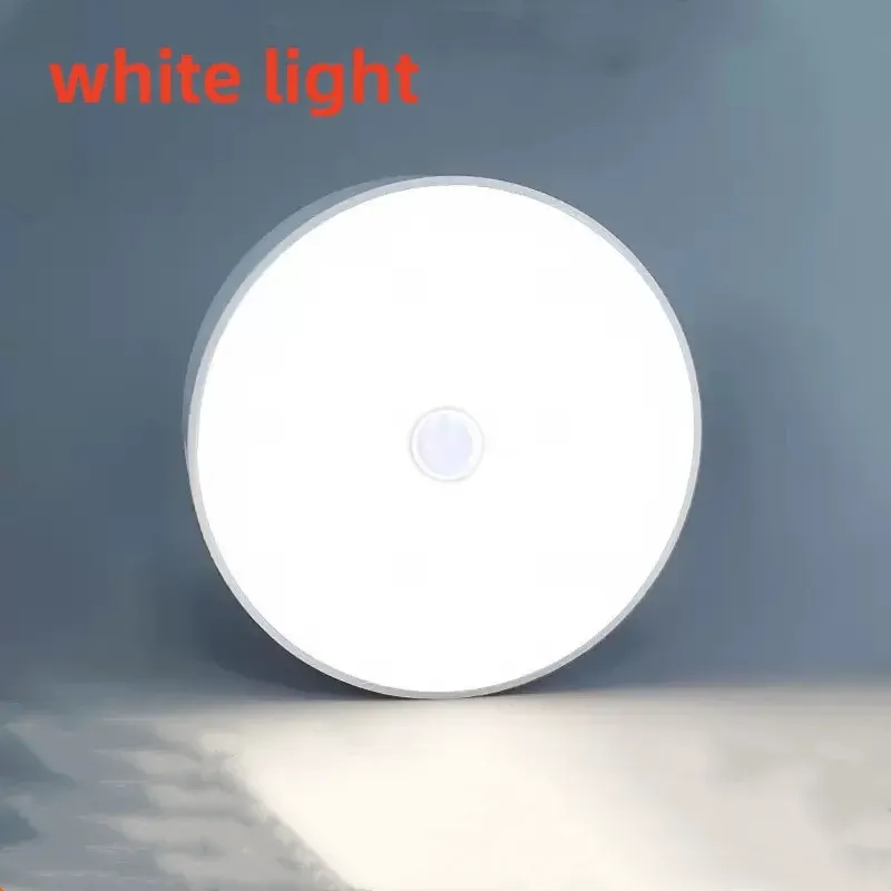 Veilleuse LED rechargeable USB à détecteur de mouvement, lampe magnétique sans fil à lumière blanche chaude sans scintillement pour placard, lit et armoire 9