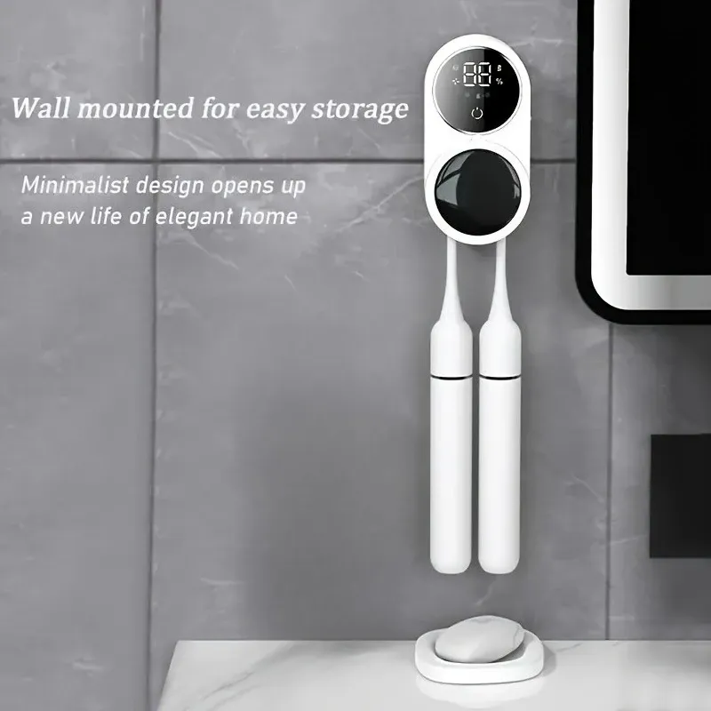 Support intelligent pour brosses à dents, vue d'ensemble