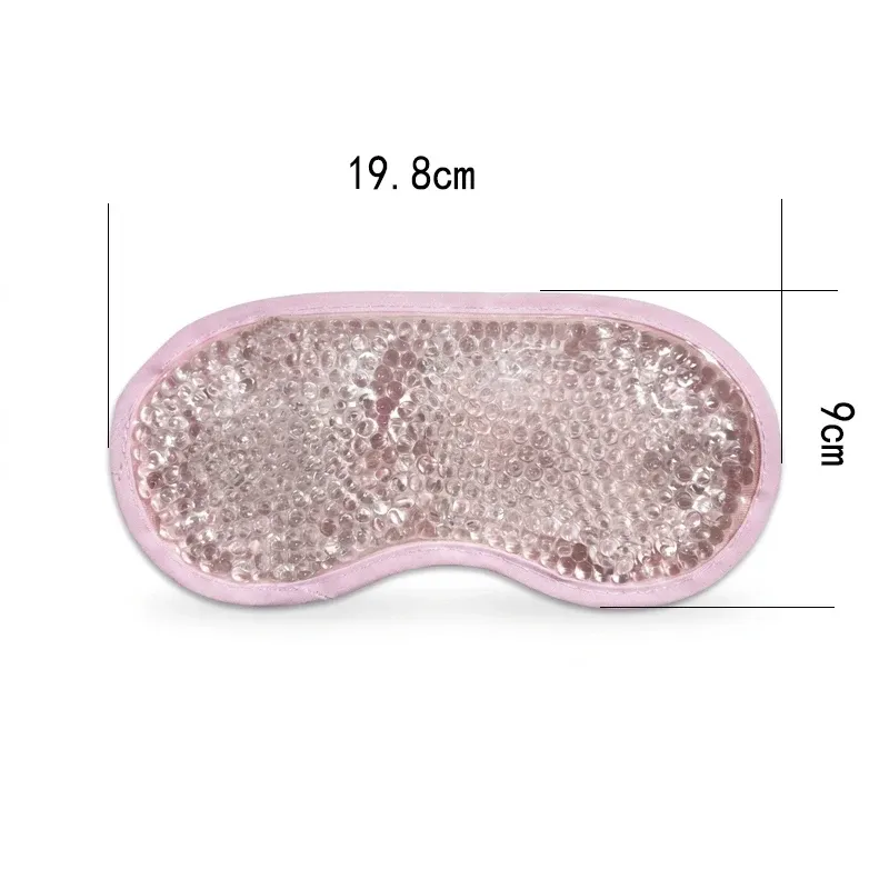 Masque oculaire en gel rafraîchissant, idéal pour la détente des yeux en voyage, à la maison ou pendant les pauses 5