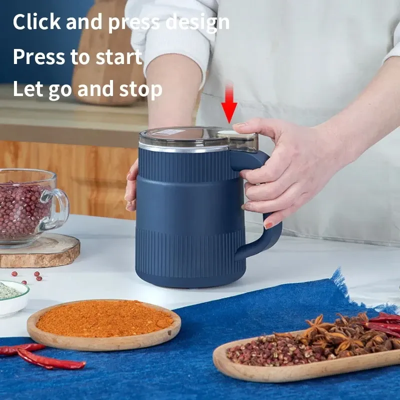 Moulin à café électrique 300 W multifonction, broyeur à épices et à grains pour la maison et la cuisine 2