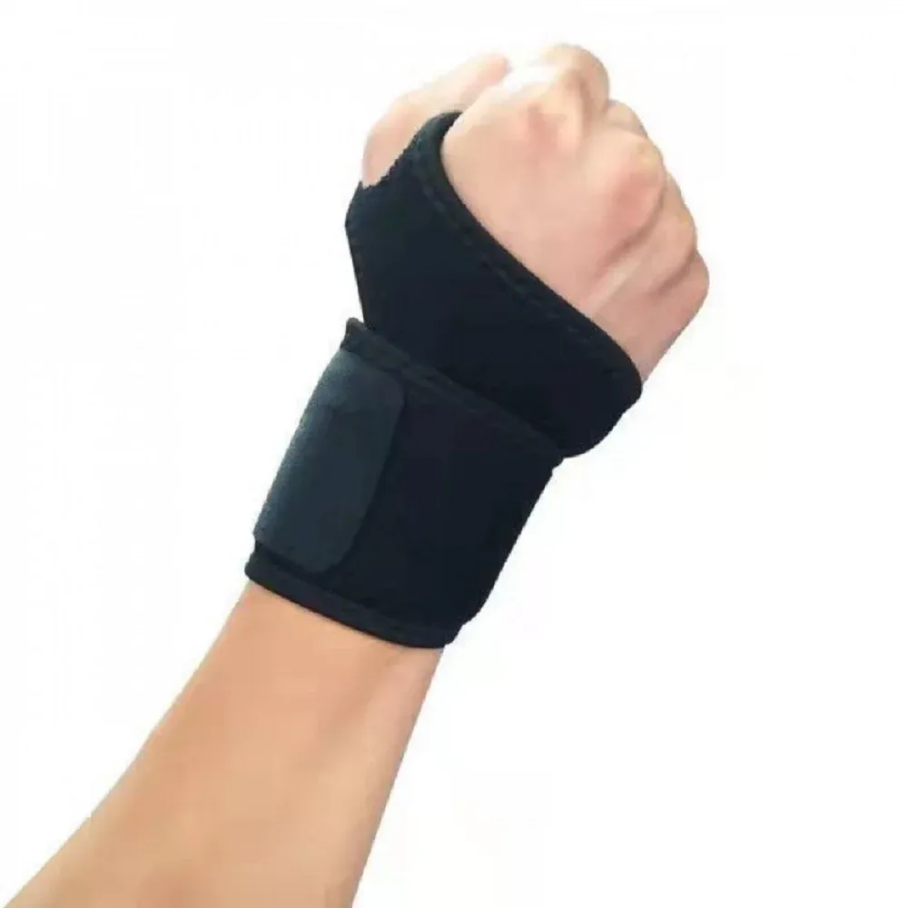 Attelle de poignet réglable pour femmes et hommes, soutien enveloppant pour canal carpien, usage fitness, compatible main droite et gauche