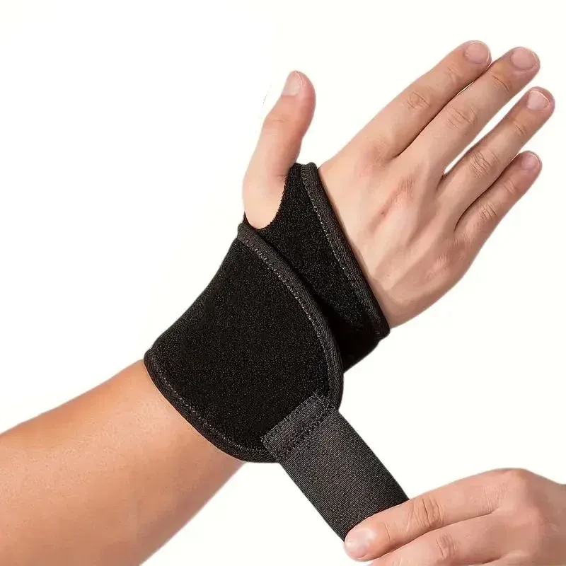Attelle de poignet réglable pour femmes et hommes, soutien enveloppant pour canal carpien, usage fitness, compatible main droite et gauche 7