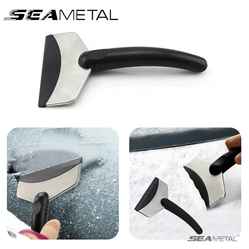 SEAMETAL Grattoir à glace et pelle de déneigement pour voiture - Image 1