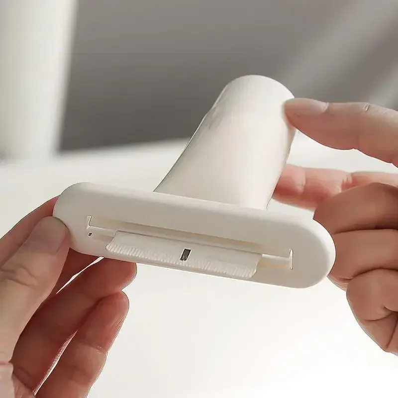 Presse-tube à dentifrice, distributeur de dentifrice avec pince, presse-crème pour les mains, accessoires de salle de bain 5
