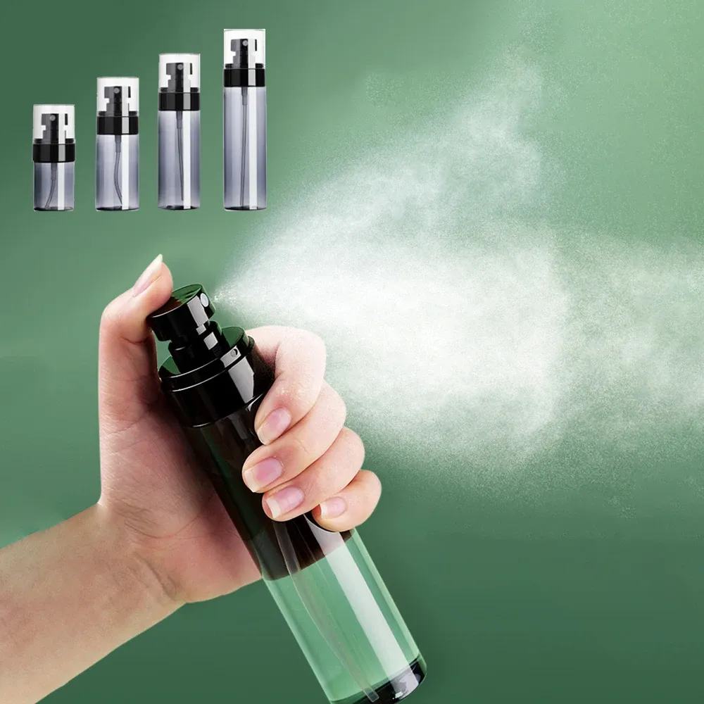 Vaporisateur rechargeable ultra fin pour voyage, flacon cosmétique hydratant, 30 ml, 60 ml, 80 ml, 100 ml