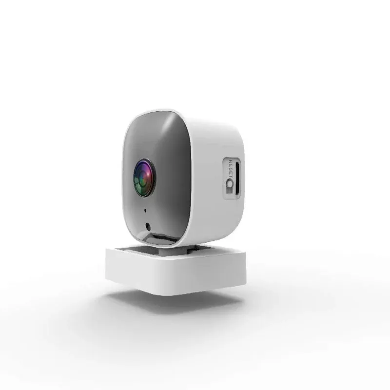 Mini caméra de sécurité intelligente 4K Vision nocturne couleur WiFi IP65 étanche, détection de mouvement, audio bidirectionnel, usage intérieur et extérieur 7
