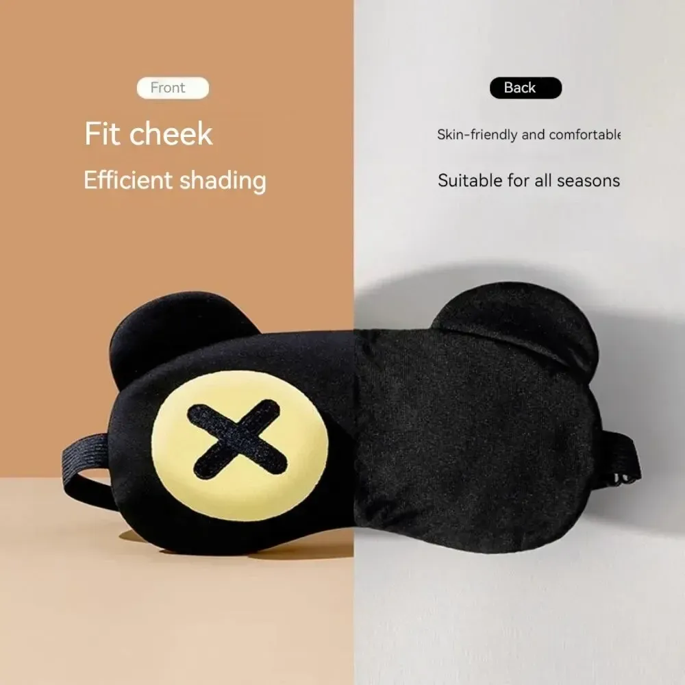 Masque de sommeil apaisant à compresse chaude pour la fatigue oculaire, confortable, pour enfants et étudiants 4