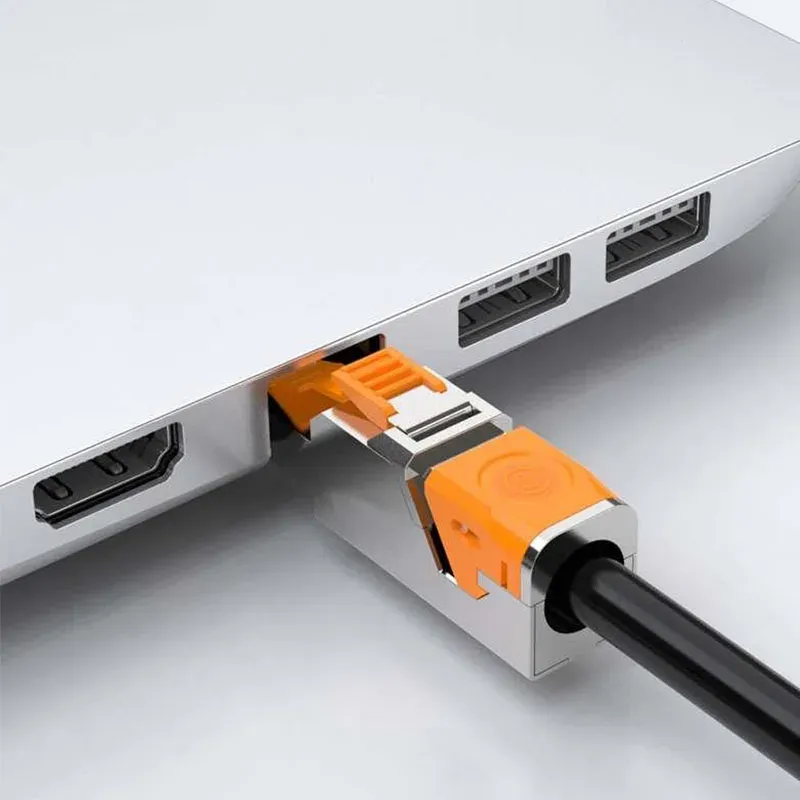 Connecteur Ethernet vue de côté