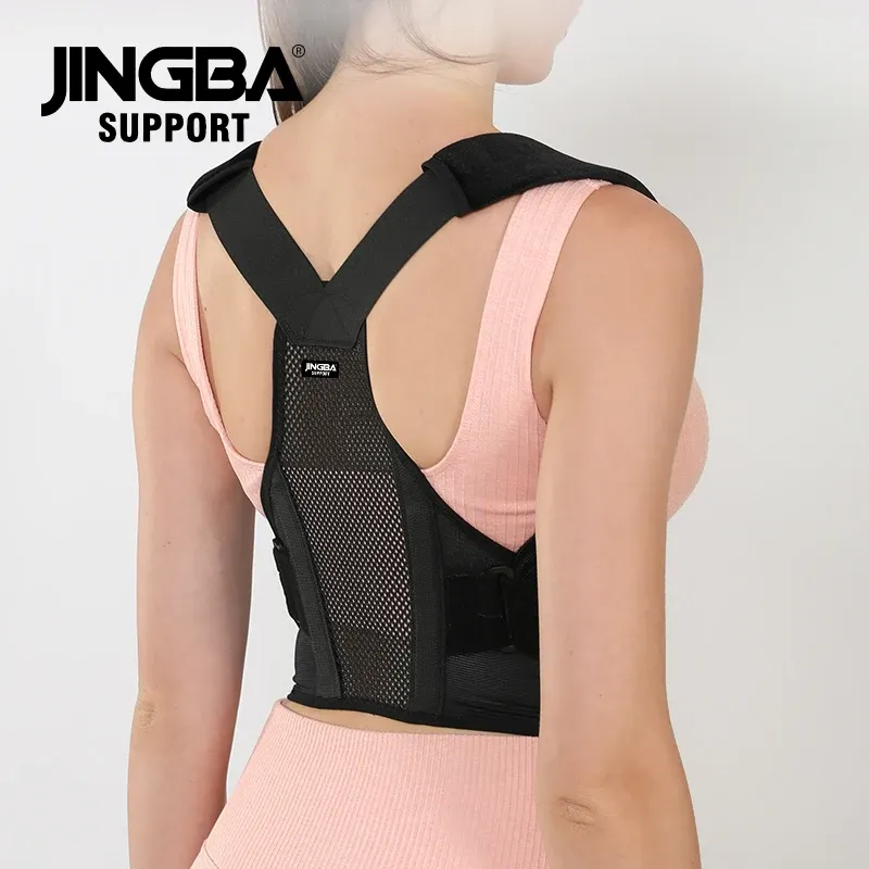 Correcteur de posture réglable pour hommes et femmes, support dorsal pour la colonne vertébrale supérieure 3