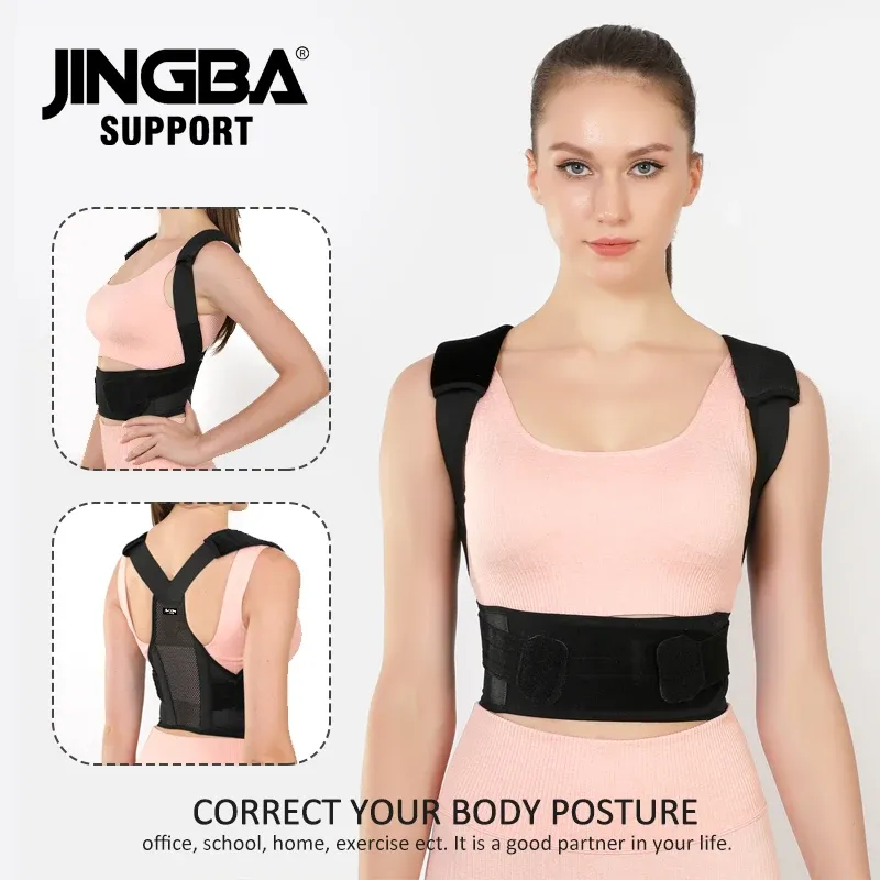 Correcteur de posture réglable pour hommes et femmes, support dorsal pour la colonne vertébrale supérieure 6