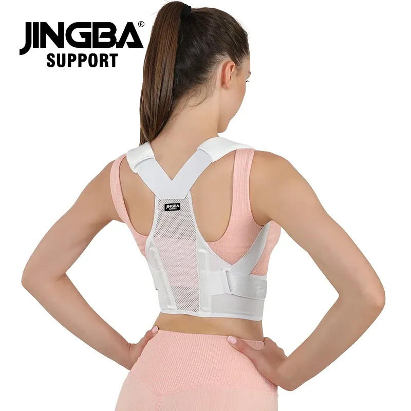 Correcteur de posture réglable pour hommes et femmes, support dorsal pour la colonne vertébrale supérieure 8