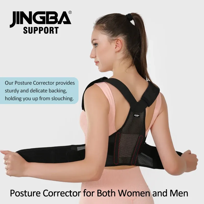 Correcteur de posture réglable pour hommes et femmes, support dorsal pour la colonne vertébrale supérieure 7
