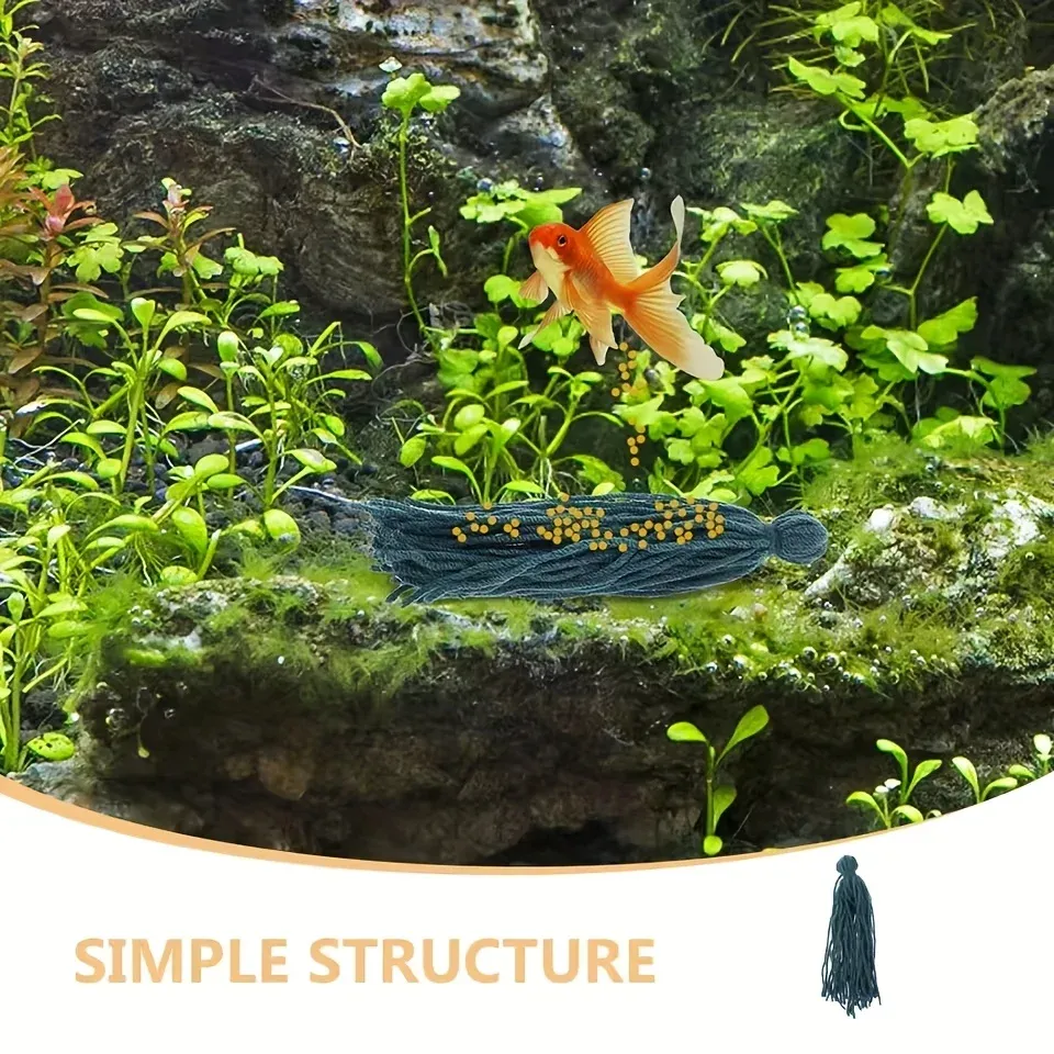Lot de 6 ou 9 pièces de fil de nidification pour l'éclosion et la reproduction des poissons en aquarium 6