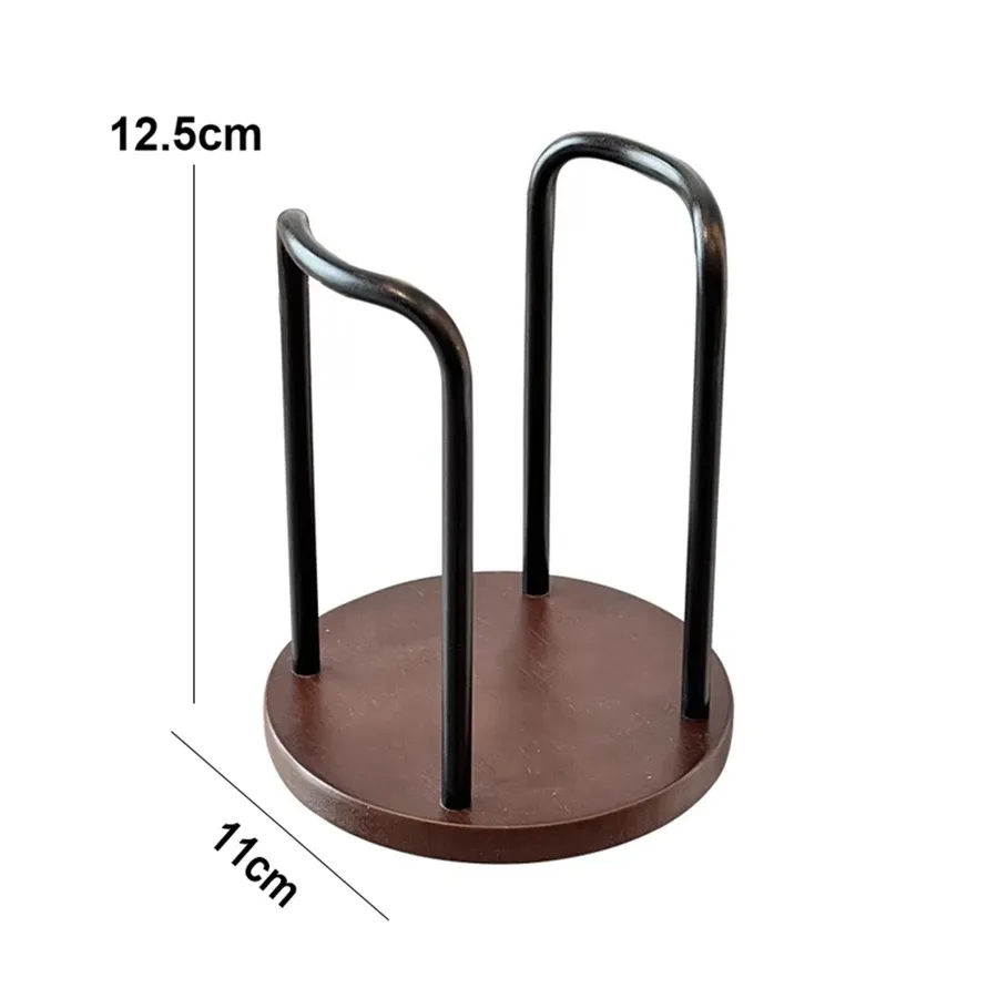 Support de rangement en bois, finitions soignées