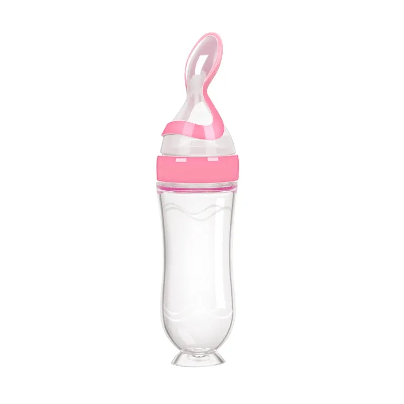 BiSantos Tasse en silicone avec cuillère doseuse, pour riz, céréales et complément alimentaire au lait 12
