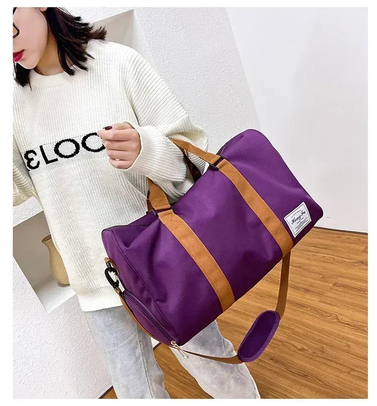 Sac de sport, zip et fermeture