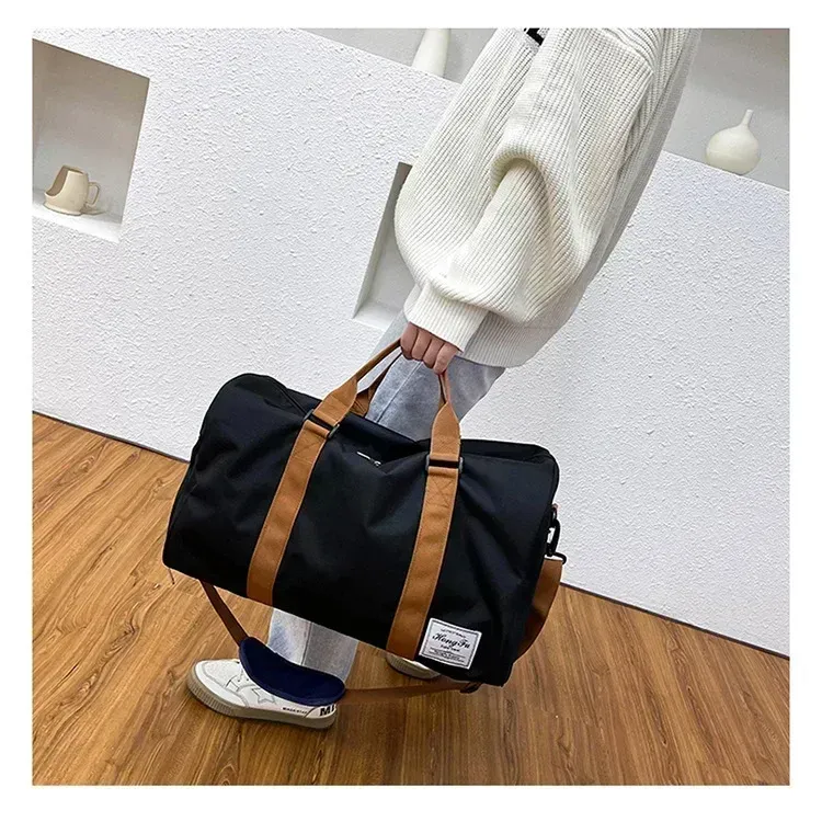 Sac de sport, détail de la bandoulière