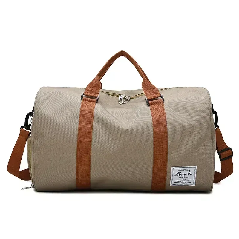 Sac de sport de voyage portable pour fitness, bagage de courte distance, à épaule et bandoulière, avec sac de poitrine et sac de week-end 7