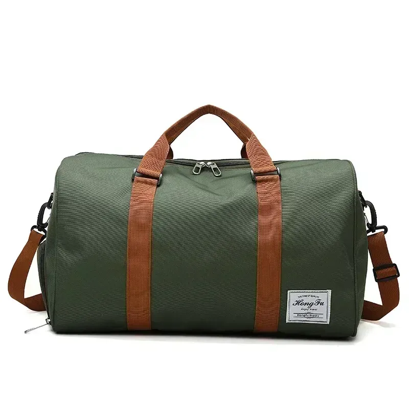 Sac de sport de voyage portable pour fitness, bagage de courte distance, à épaule et bandoulière, avec sac de poitrine et sac de week-end 11