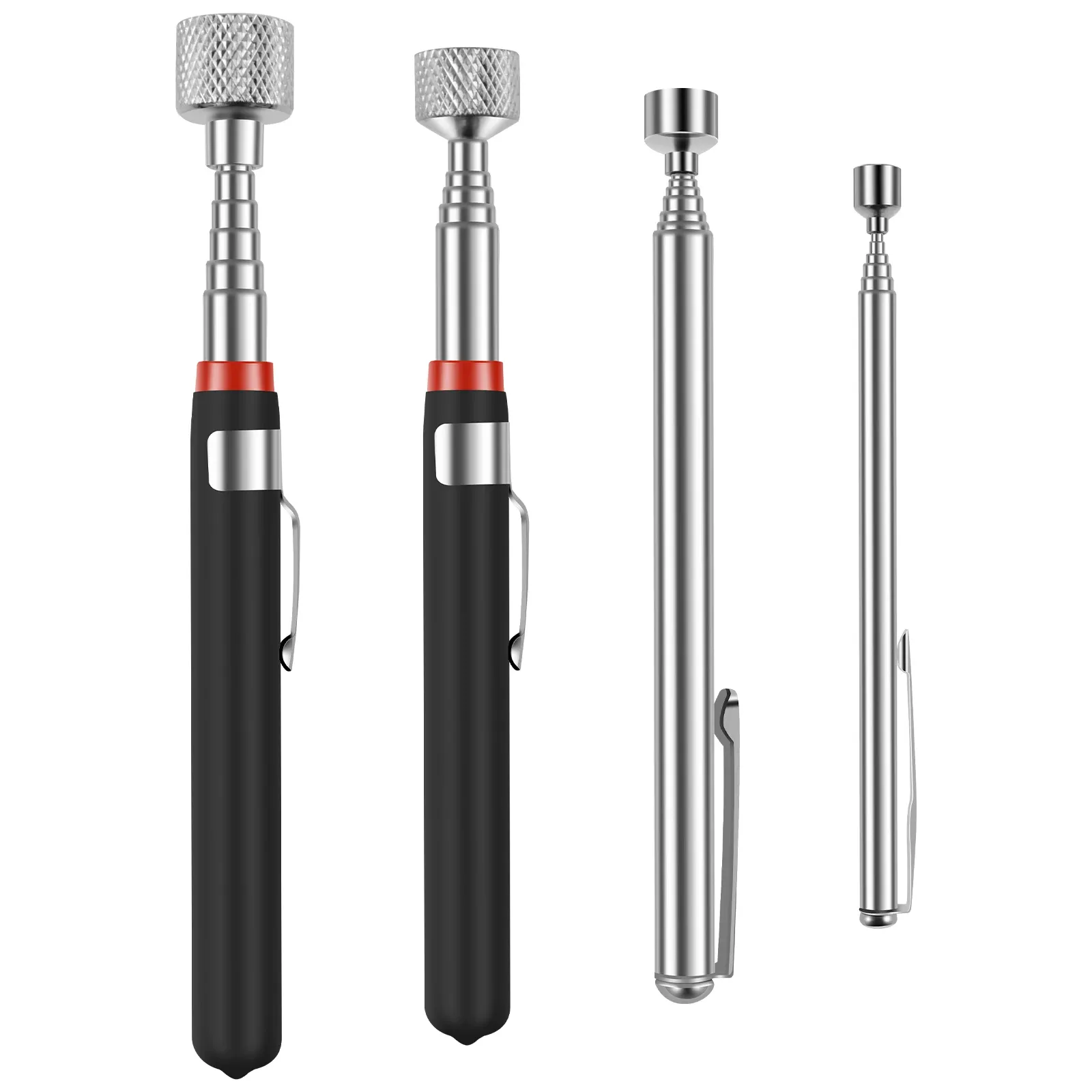 Outils de préhension magnétiques télescopiques en acier inoxydable, lot de 4 ou 8 pièces 7