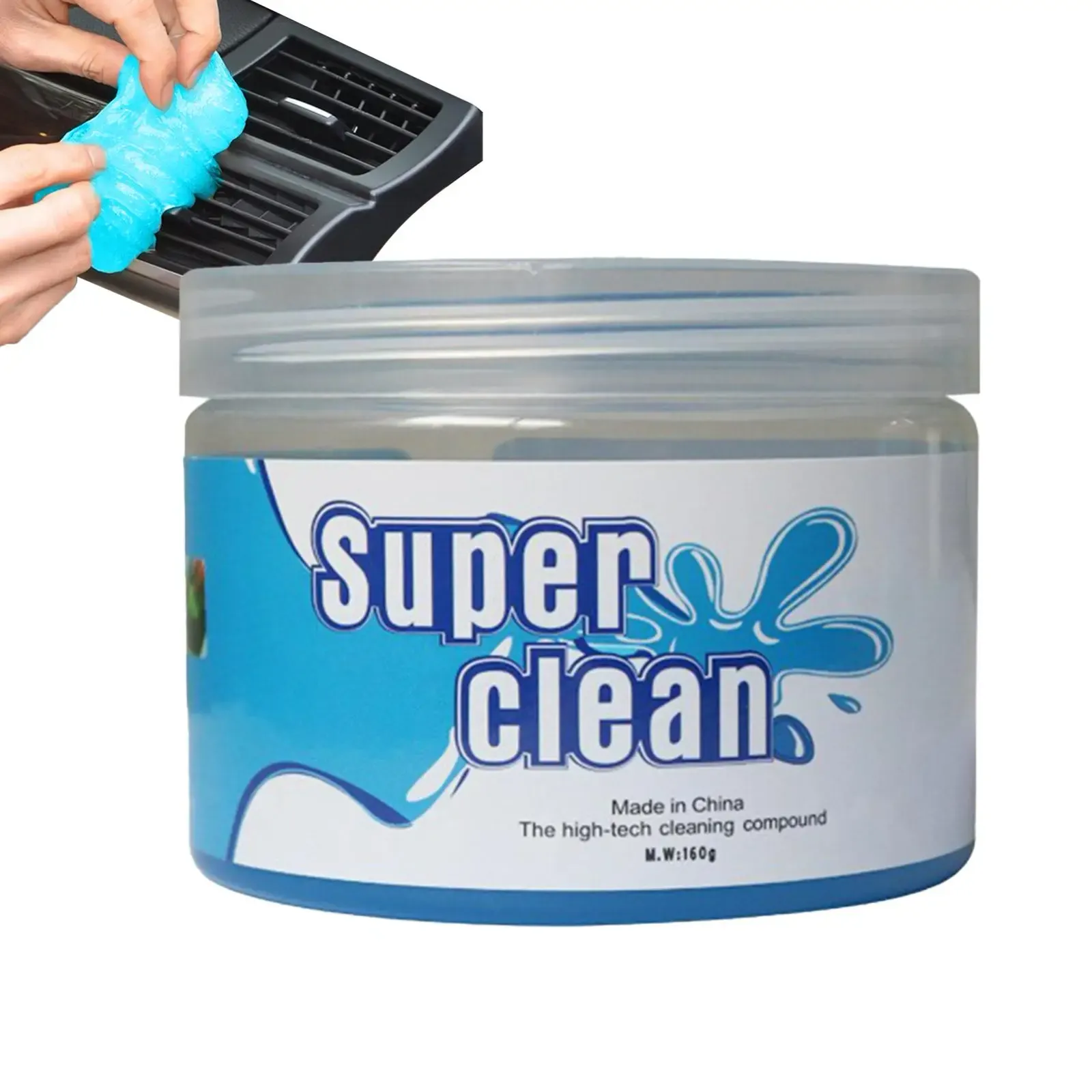 Gel nettoyant anti-poussière pour voiture