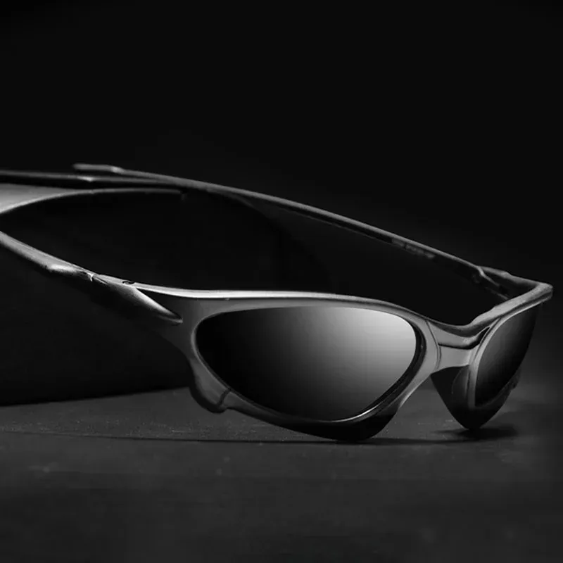 Lunettes de soleil polarisées pour homme, de cyclisme et de sport en plein air, protection UV400