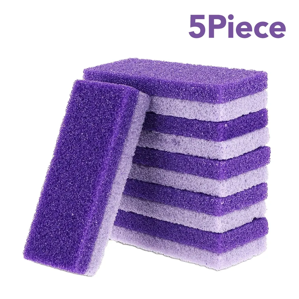 Ponce pieds en pierre ponce, lot de 1 à 10 pièces, outil de pédicure exfoliant pour callosités et peau morte 9