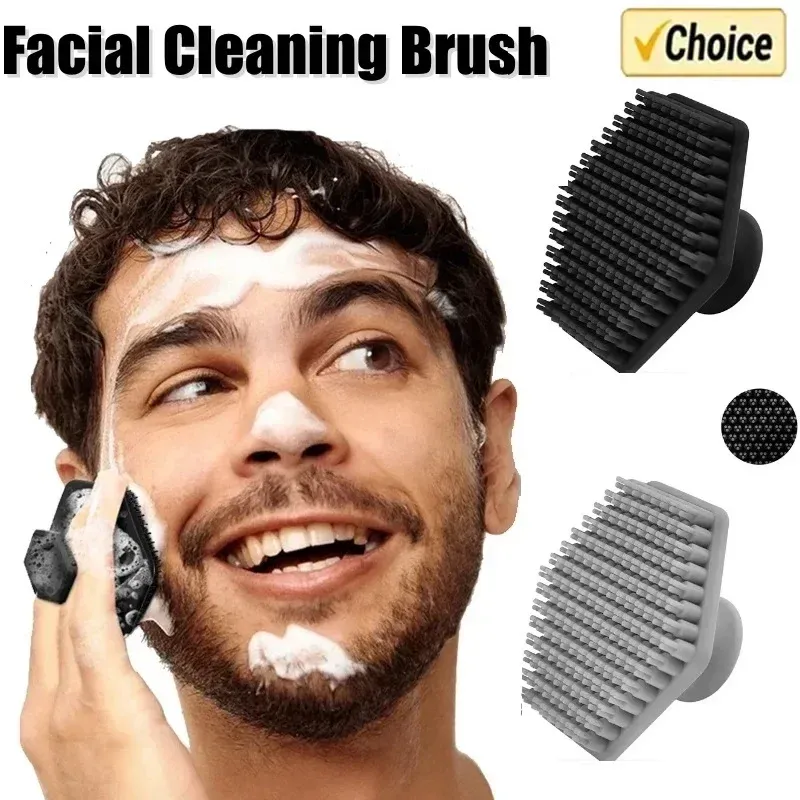 Brosse nettoyante en silicone pour le visage
