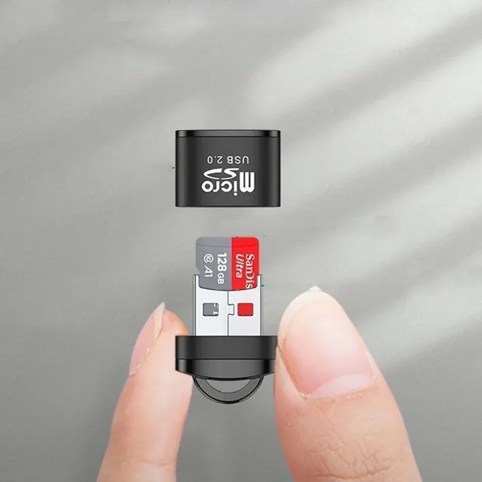 Mini lecteur de carte mémoire USB, utilisation au quotidien