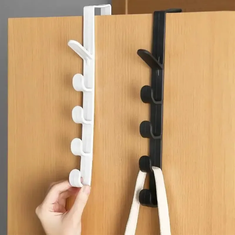 Patère à crochets pour porte, rangement idéal pour dortoir ou armoire - Image 1