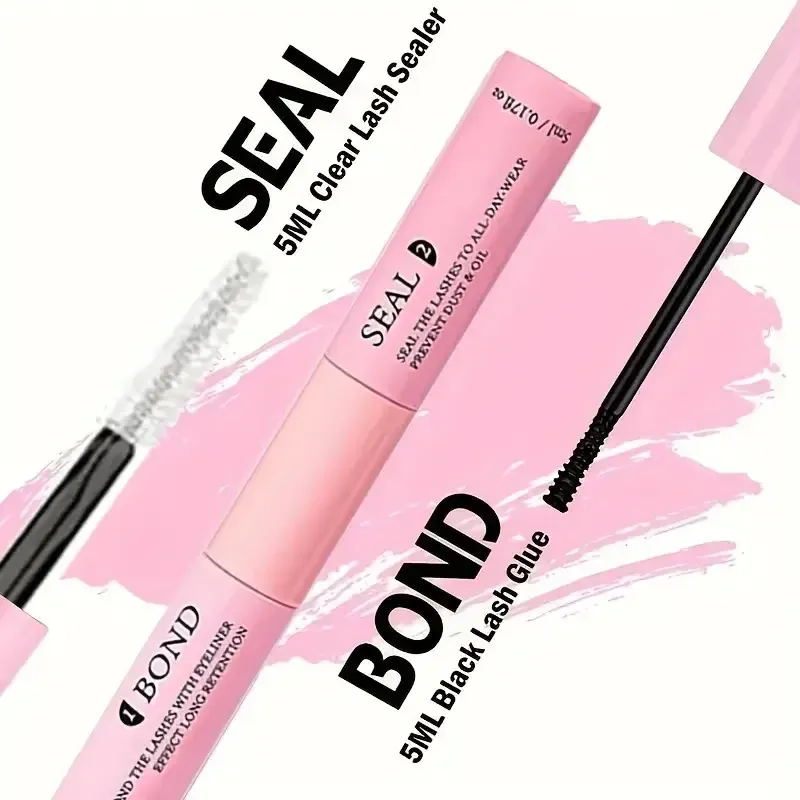 Colle pour extensions de cils en situation d'utilisation