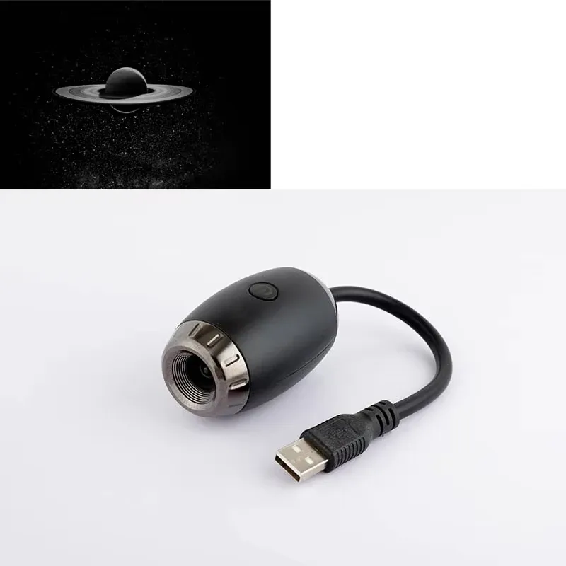 Ahem, the source title is already in French. A clean, professional version would be:

Projecteur LED Galaxie Saturne Ciel Étoilé, Lampe Romantique USB pour Plafond, Toit de Voiture et Salle de Fête 24