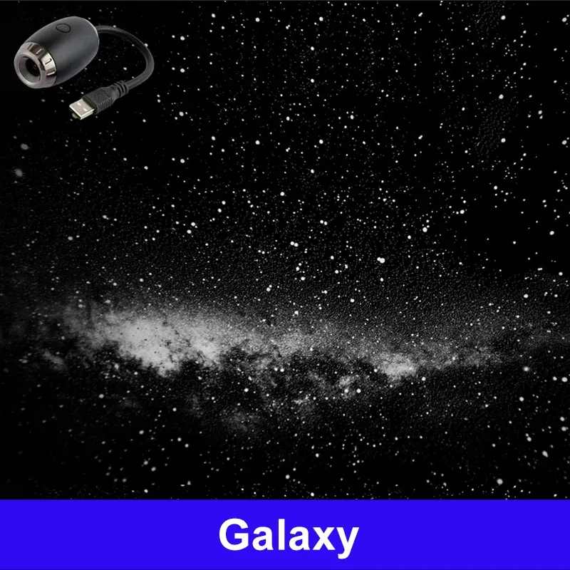 Ahem, the source title is already in French. A clean, professional version would be:

Projecteur LED Galaxie Saturne Ciel Étoilé, Lampe Romantique USB pour Plafond, Toit de Voiture et Salle de Fête 18