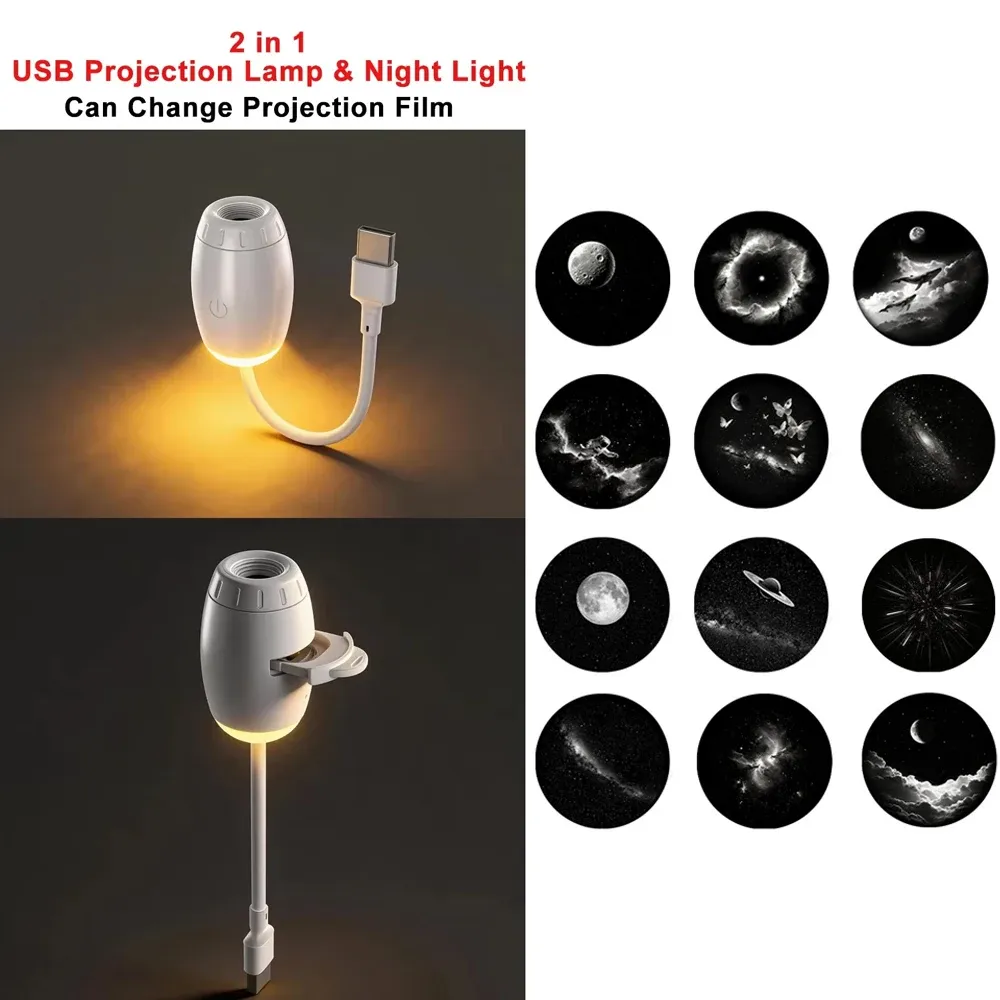 Ahem, the source title is already in French. A clean, professional version would be:

Projecteur LED Galaxie Saturne Ciel Étoilé, Lampe Romantique USB pour Plafond, Toit de Voiture et Salle de Fête 8