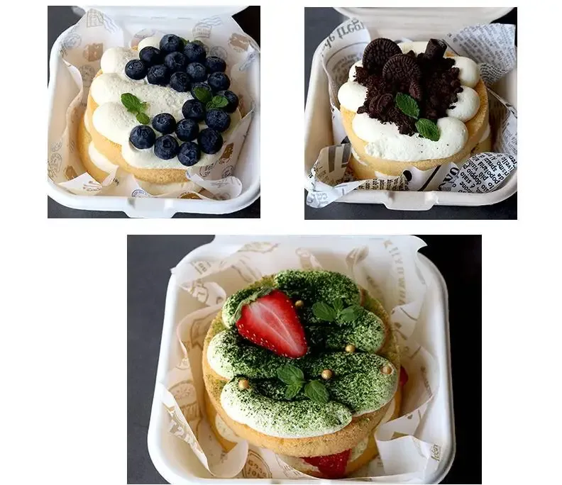 Boîte à bento jetable, mise en scène lifestyle