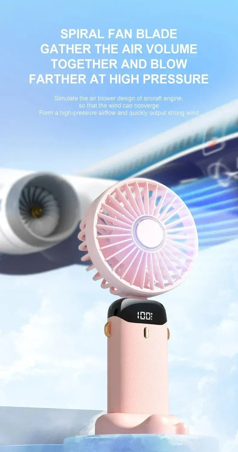 Ventilateur portable en lifestyle