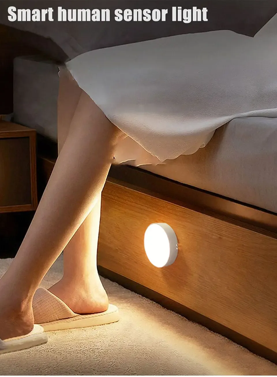 Détail du design de la veilleuse