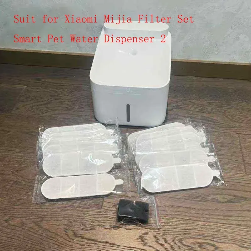 Ensemble de 3 ou 6 filtres de remplacement pour fontaine à eau intelligente Xiaomi Mijia pour animaux de compagnie, modèle MJCWYSJ03 2
