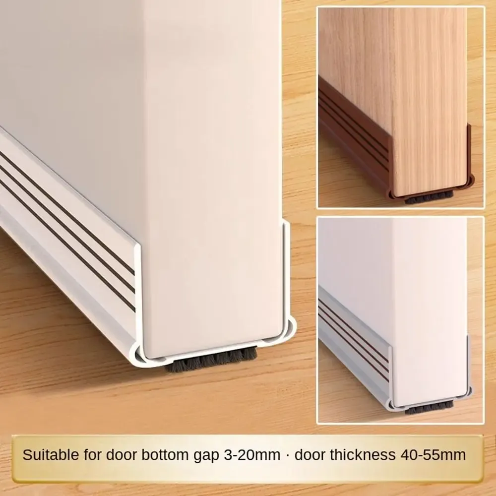 Bande d'étanchéité en PVC souple pour porte, insonorisante, anti-collision et auto-adhésive 3