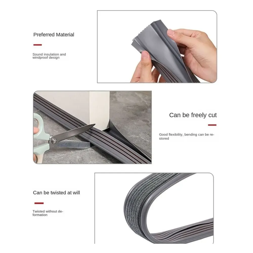 Bande d'étanchéité de porte en PVC, vue 5