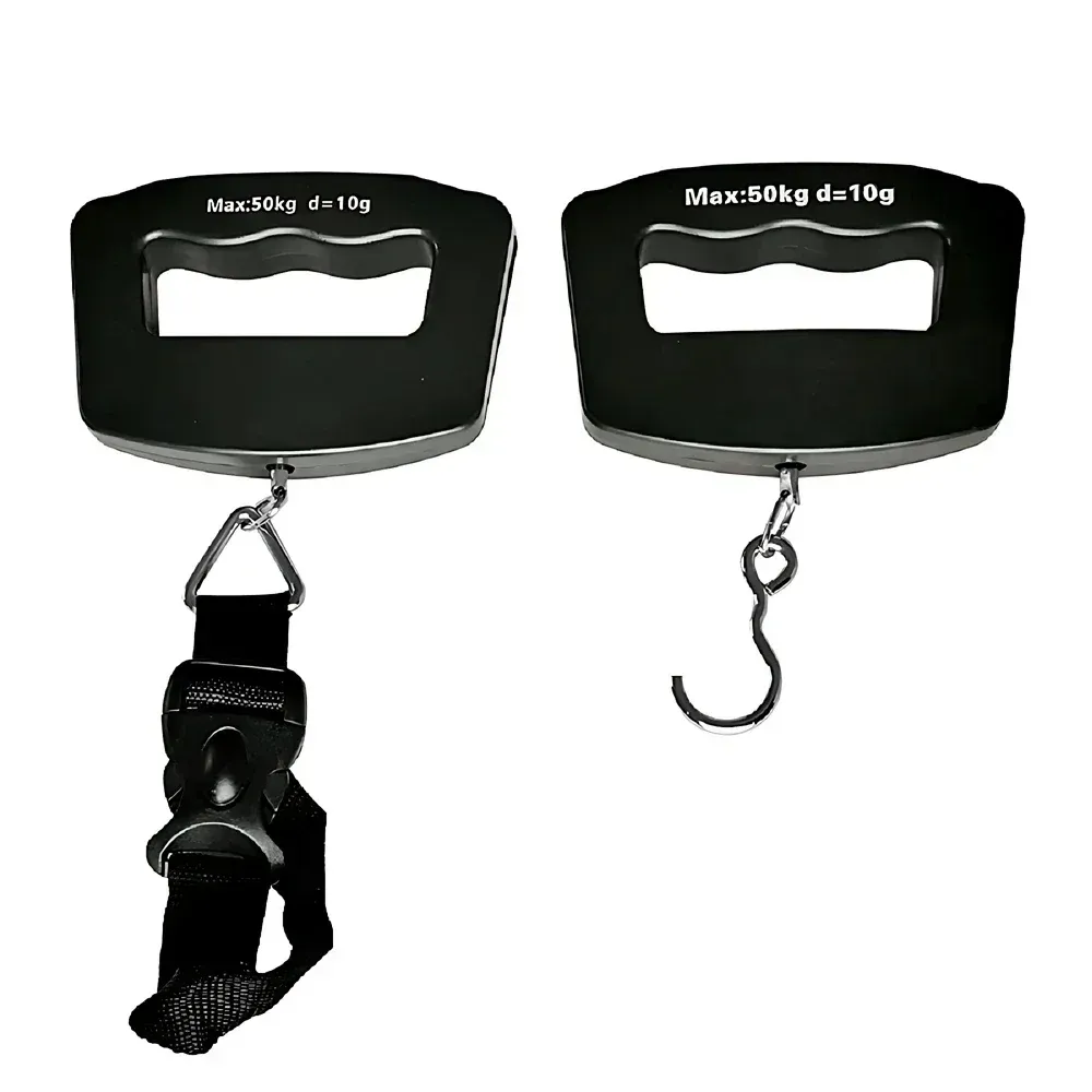 Balance électronique portable pour bagages 50 kg avec rétroéclairage et affichage numérique 3