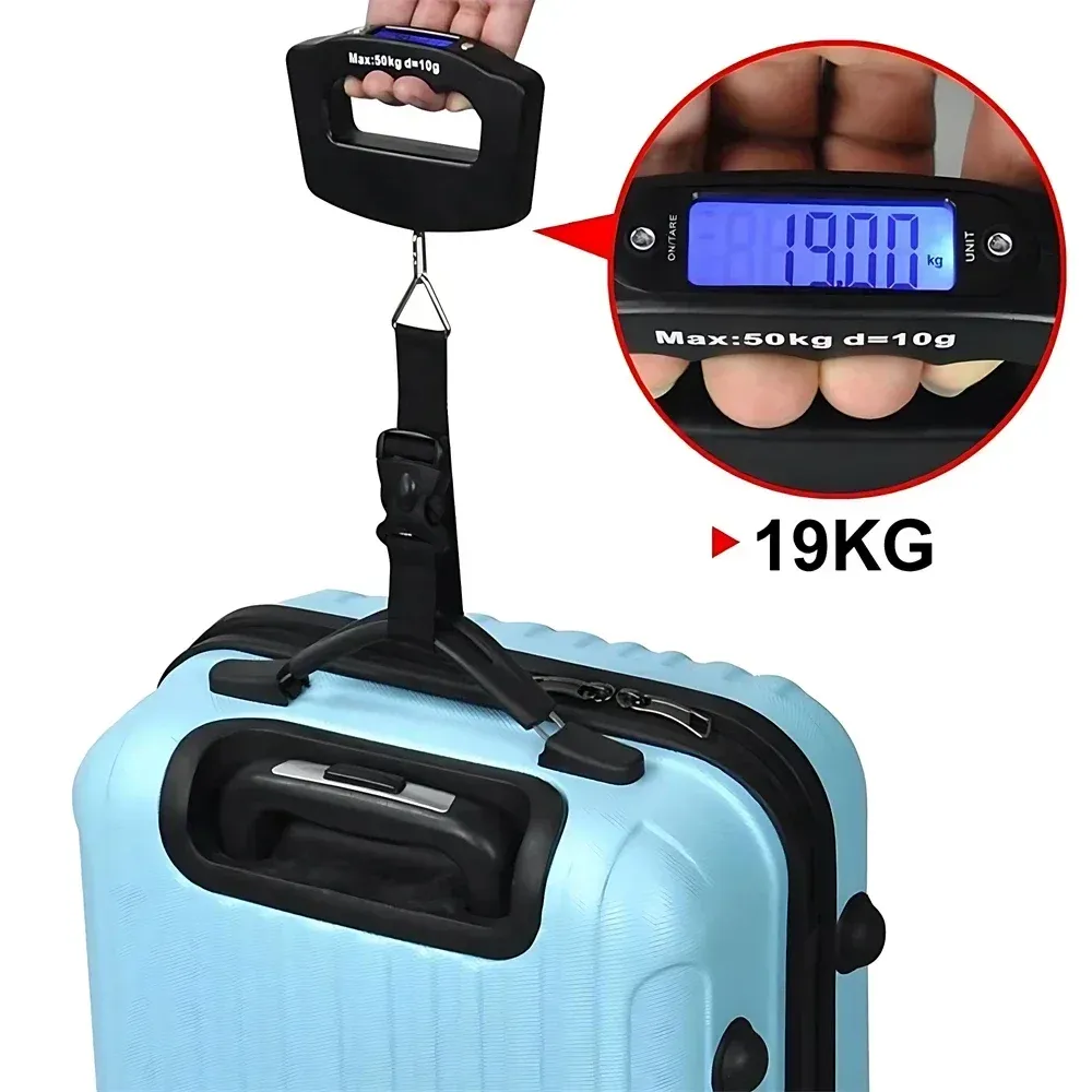 Balance à bagages numérique, prise en main