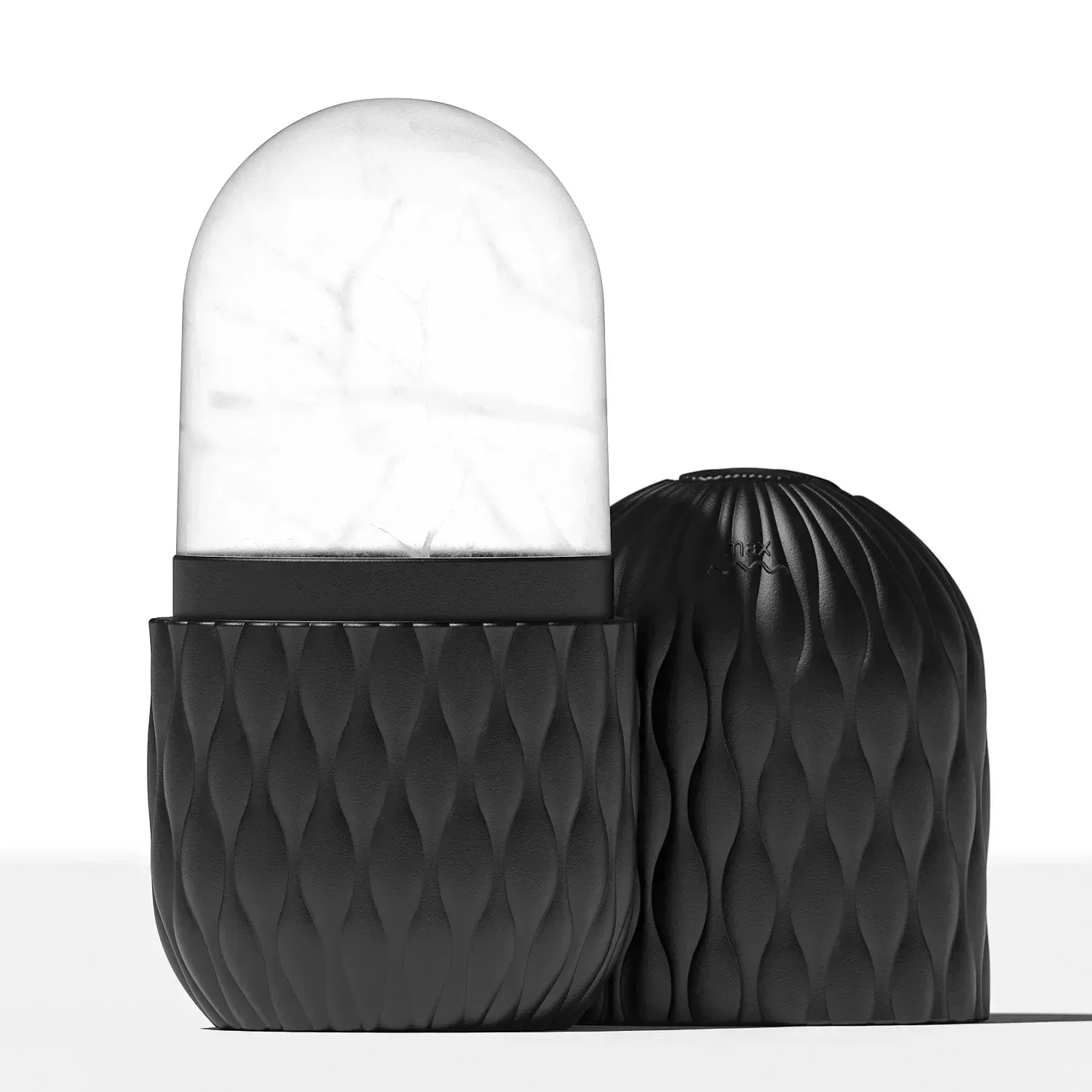 Rouleau à glace pour le visage en silicone réutilisable, outil de massage et de soin de la peau pour réduire l'apparence des pores - Image 1