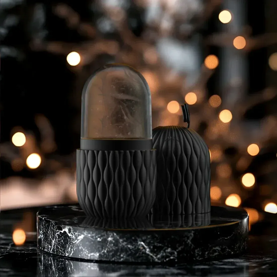 Rouleau de glace en silicone réutilisable